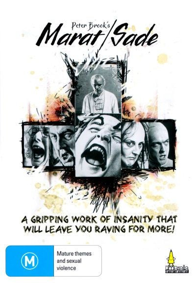 Marat/Sade - Peter Brook's Marat/Sade (1967) DVD (Used)