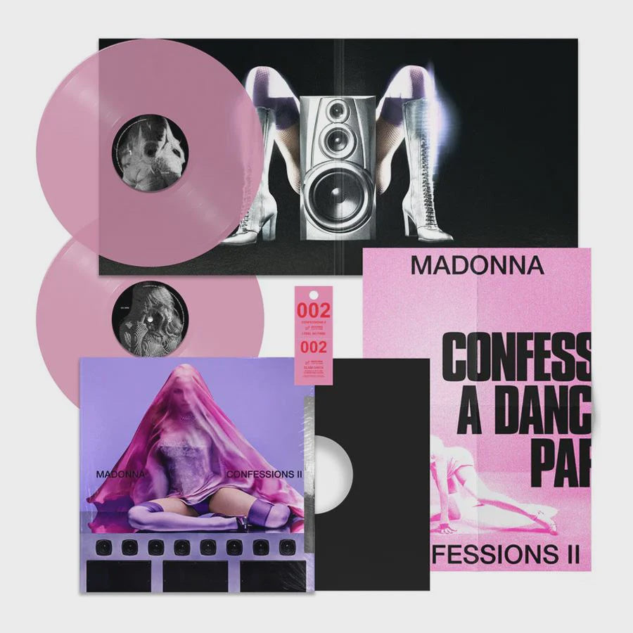 Madonna - Confessions II Limited Pink Coloured Vinyl 2LP