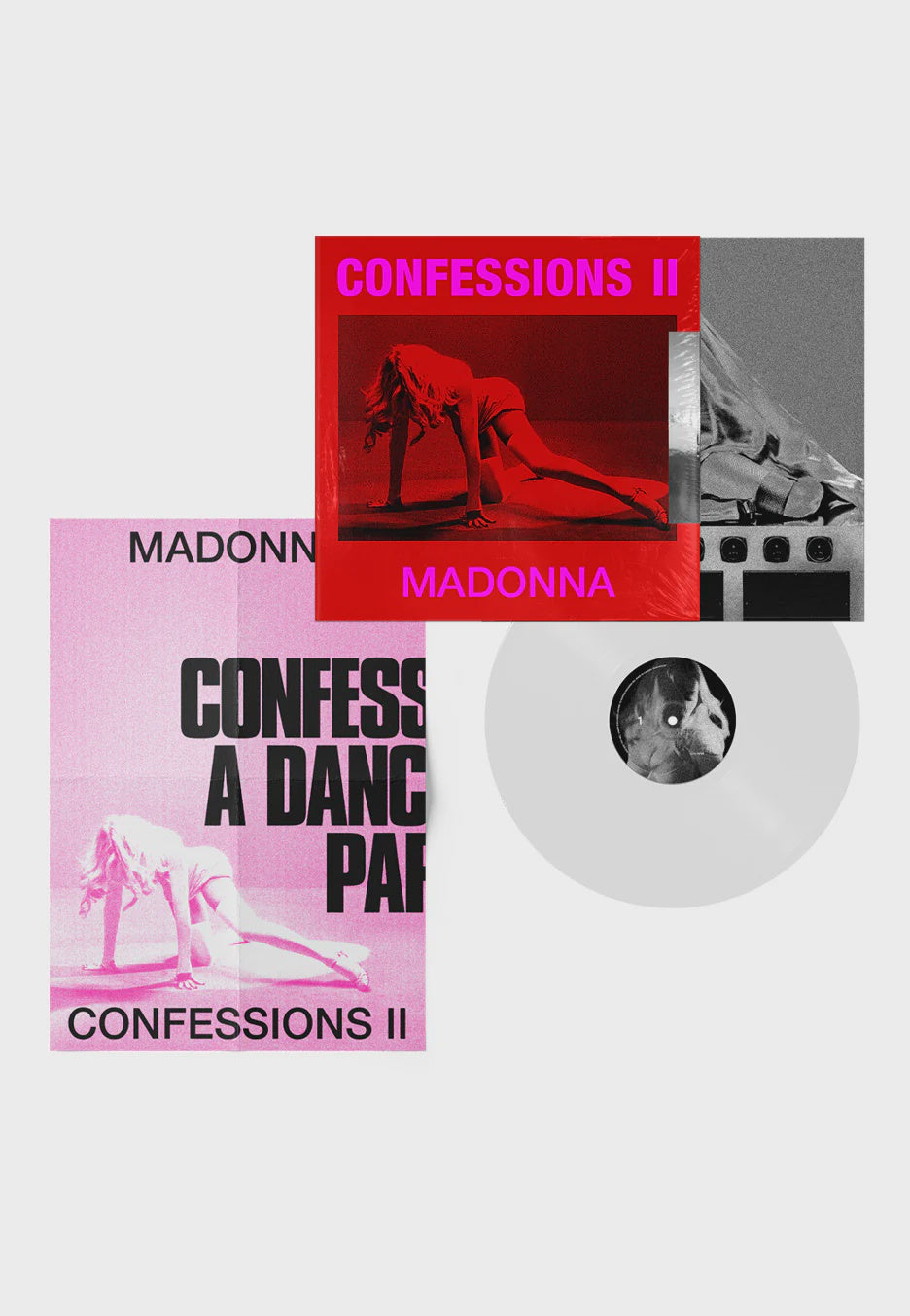 Madonna - Confessions II Indie Exclusive White Coloured Vinyl LP