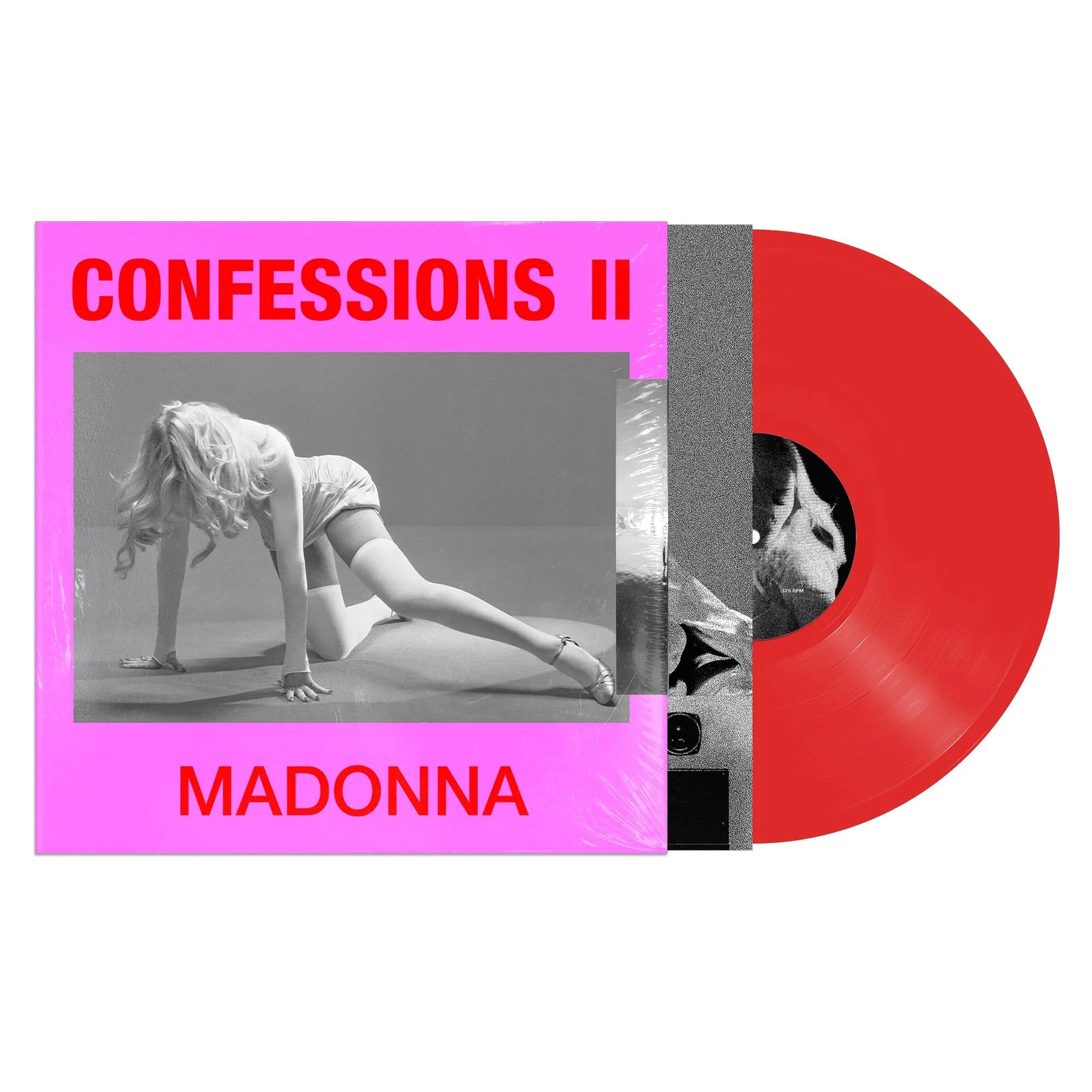 Madonna - Confessions II Red Coloured Vinyl LP