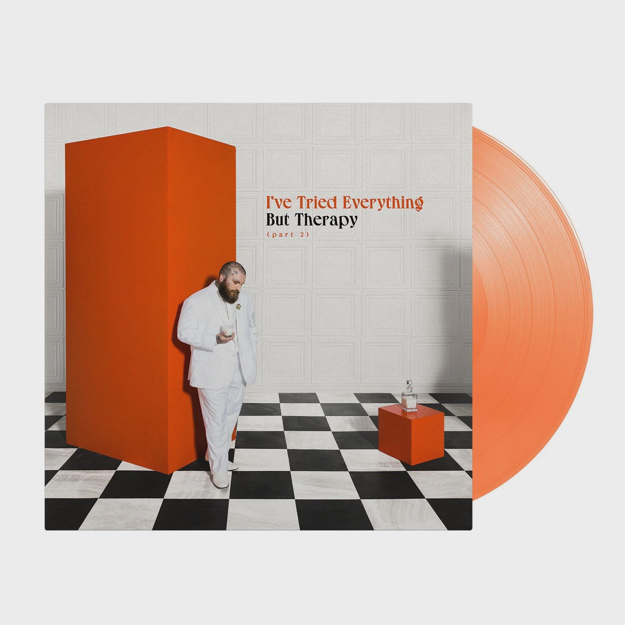 Teddy Swims - I've Tried Everything But Therapy (Part 2) Tangerine Coloured Vinyl LP