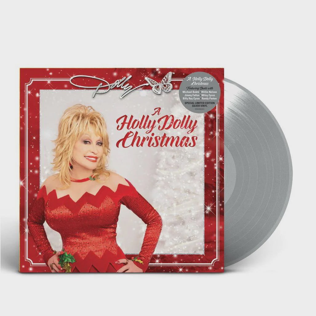 Dolly Parton - A Holly Dolly Christmas Silver Coloured Vinyl LP