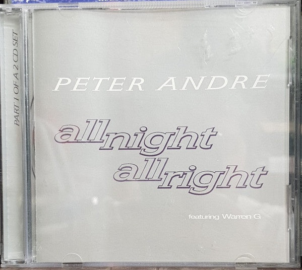Peter Andre - All Night All Right 4 Track CD Single
