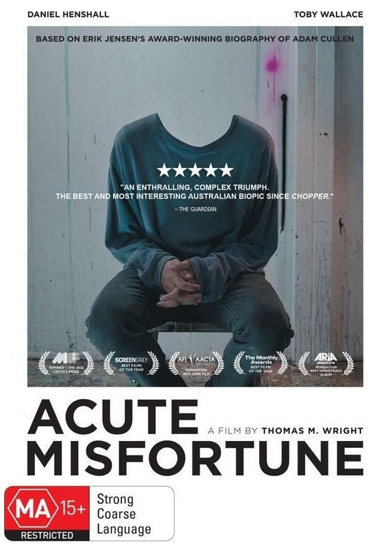 Acute Misfortune: A Film By Thomas Wright - The Life & Death Of Adam Cullen (2018) DVD