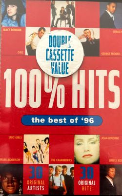 Various Artists - 100% Hits The Best Of '96 2 Cassette Tape