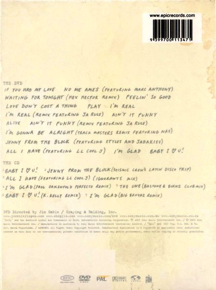 Jennifer Lopez – The Reel Me CD + DVD