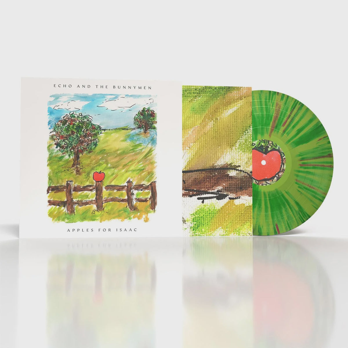 Echo & Bunnymen - Apples For Isaac Green Splatter Coloured Vinyl LP