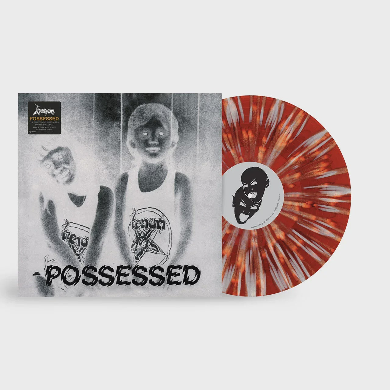 Venom - Possessed Red/Black/White Coloured Vinyl LP