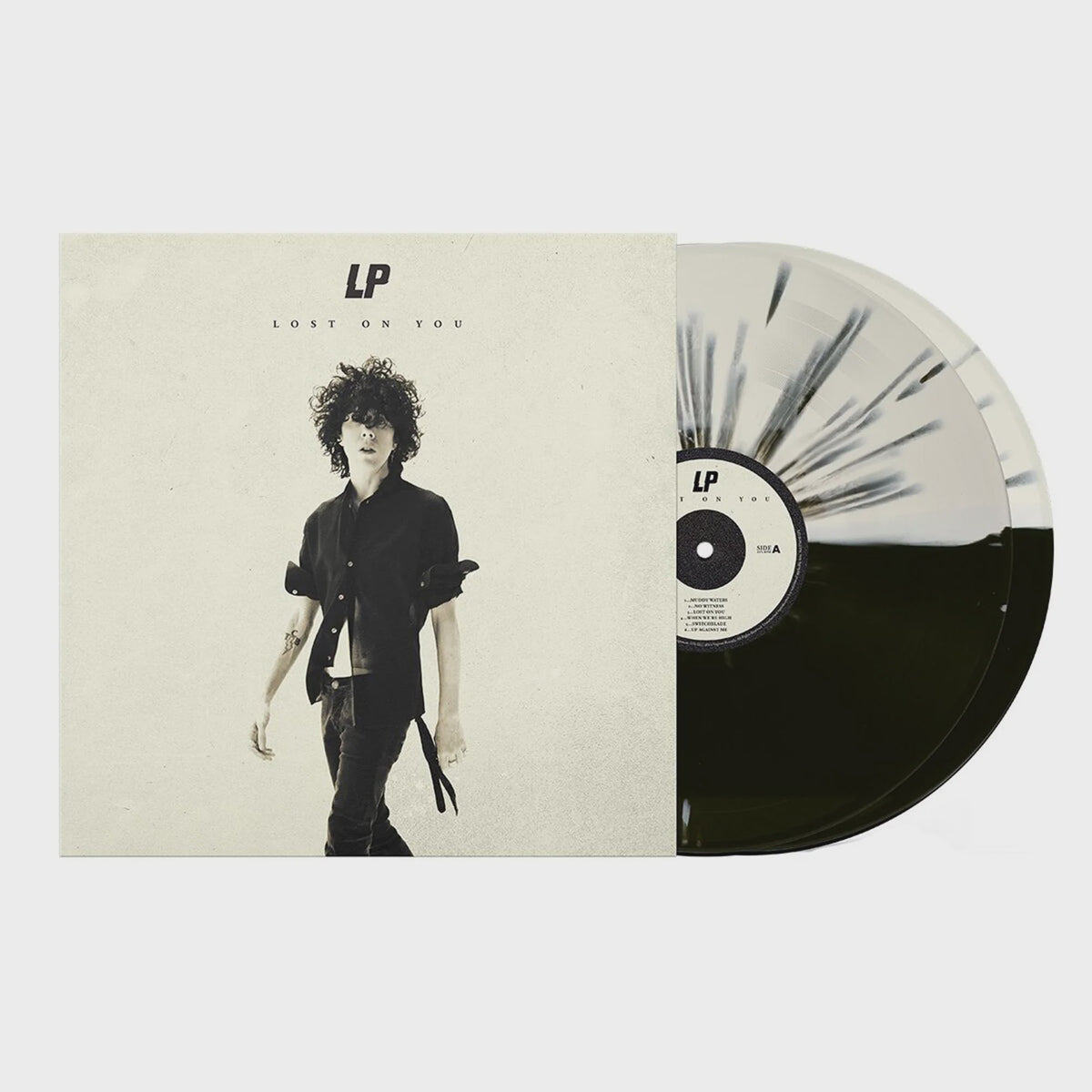 LP - Lost On You (10th Anniversary Deluxe Edition) Black & White/Black Splatter Coloured Vinyl 2LP