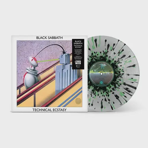 Black Sabbath - Technical Ecstasy (40th Anniversary) RSDBF2026 Transparent Green/Black Splatter Coloured Vinyl LP
