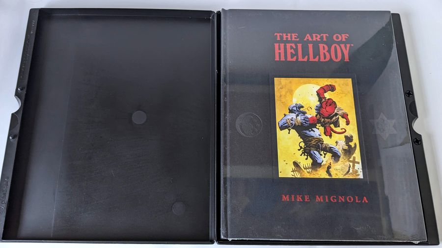 Mike Mignola - The Art Of Hellboy (Book Sealed) In Presentation Box (Unsealed)