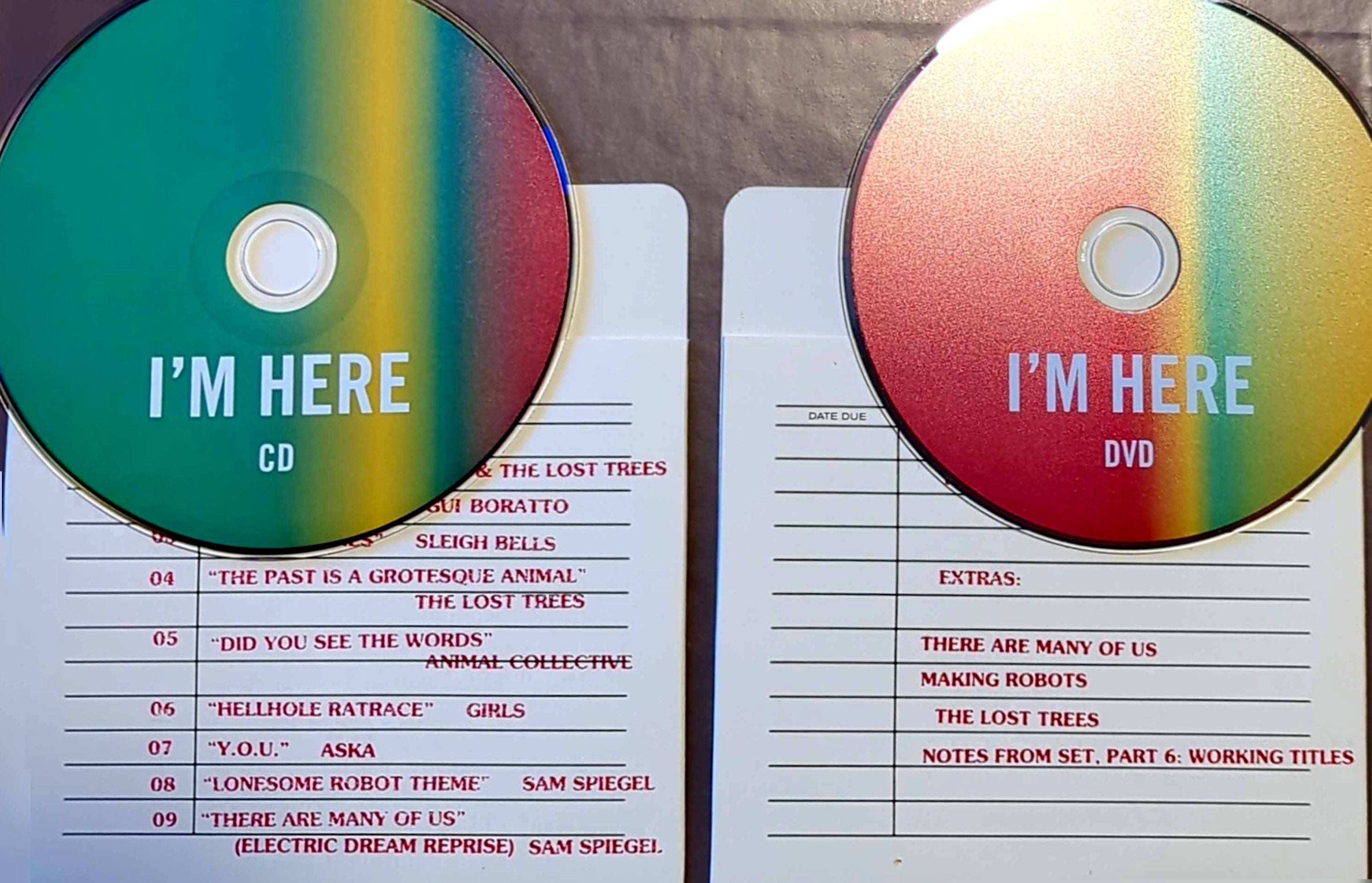 Spike Jonze - There Are Many Of Us (Companion To Short Film I'm Here) Hardcover Book (1st Ed) + CD + DVD (Like New)