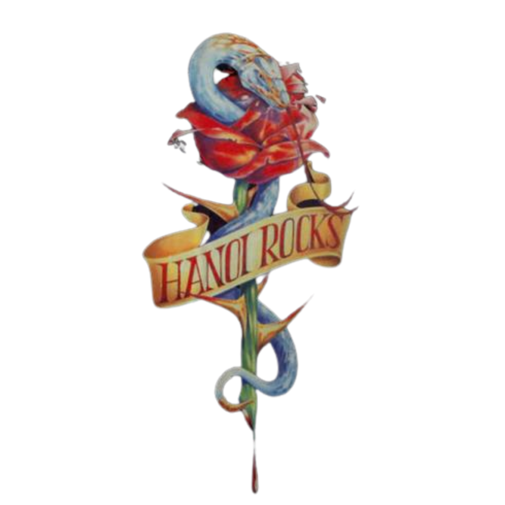 Hanoi Rocks - 1989 Michael Monro X-Large Vintage Tour T-Shirt