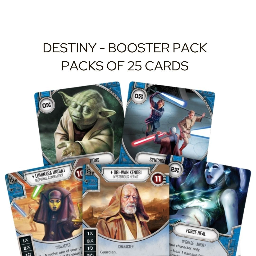 Star Wars - Destiny - Way Of The Force 2018 Booster Packs Trading Cards