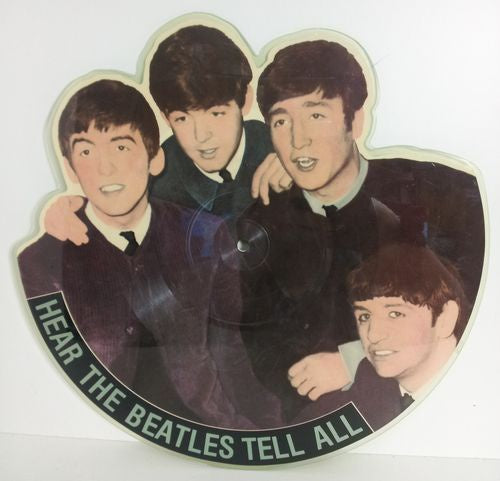 Beatles - Hear The Beatles Tell All Shaped Interview Picture Disc Vinyl LP (Used)