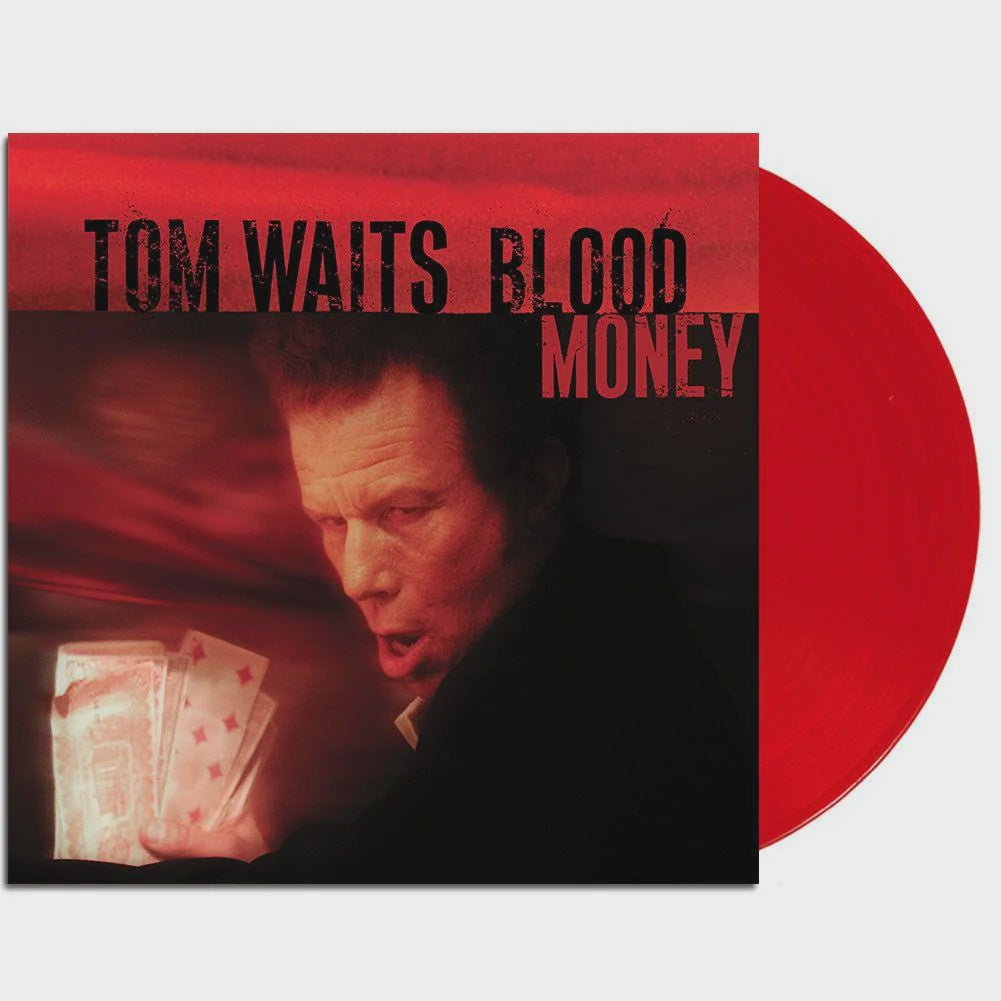 Tom Waits - Bloody Money Opaque Red Coloured Vinyl LP