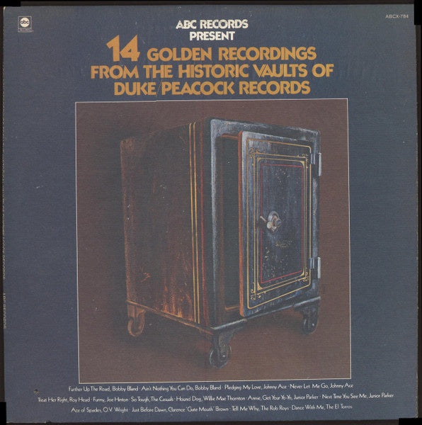 Various Artists - 14 Golden Recordings From The Historic Vaults Of Duke/Peacock Records Vinyl LP (Used)