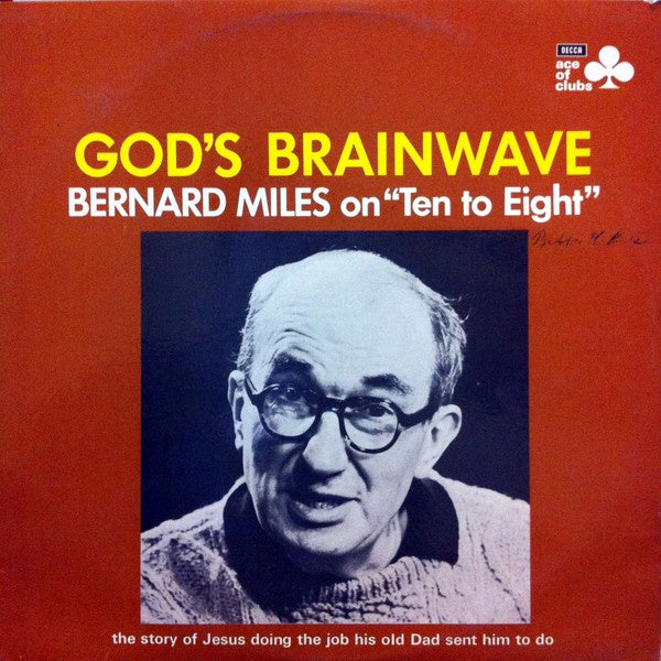 Bernard Miles - God's Brainwave Vinyl LP (Used)