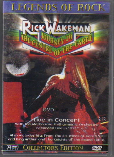 Rick Wakeman – Journey To The Centre Of The Earth DVD+CD