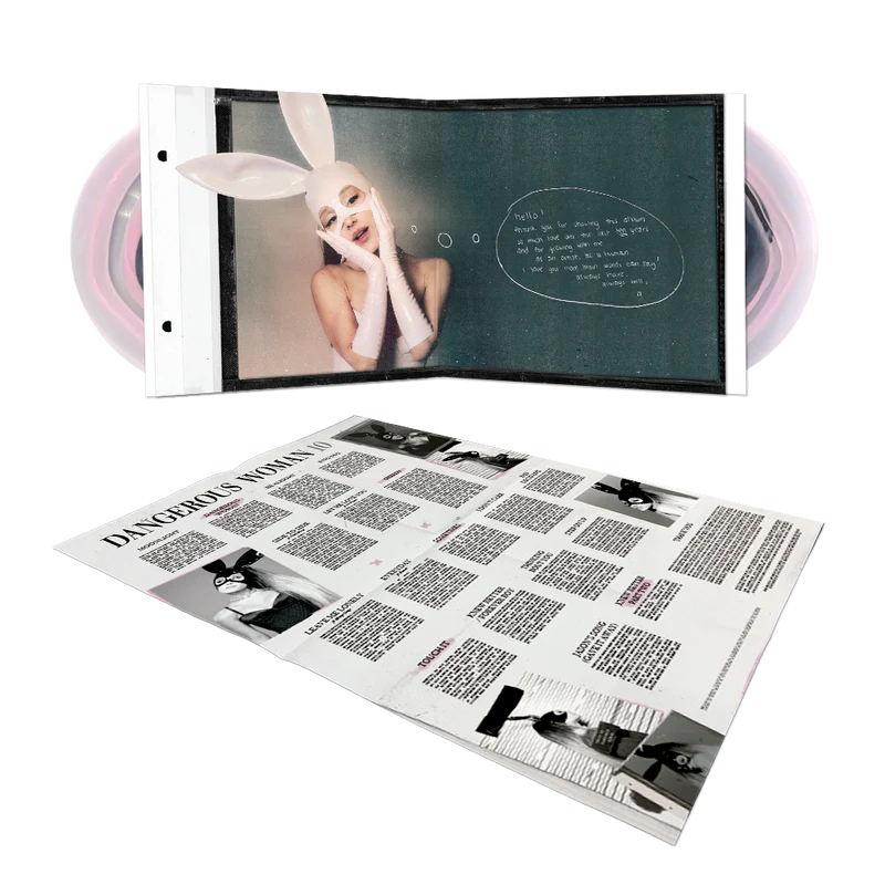 Ariana Grande - Dangerous Woman 10th Anniversary Indie Exclusive Pink Coloured Vinyl 2LP