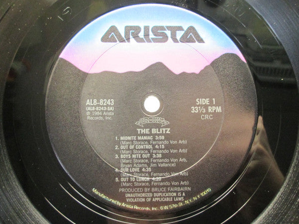 Krokus - The Blitz Vinyl LP (Used)