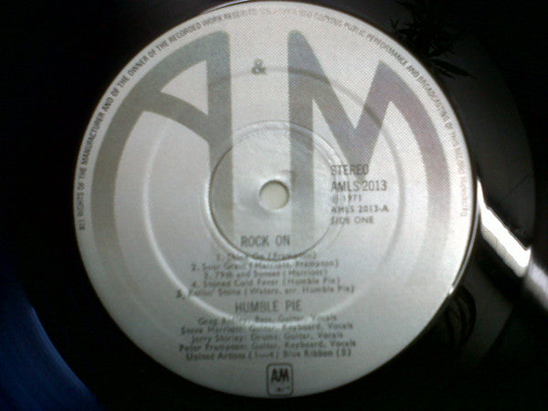 Humble Pie - Rock On Gatefold Vinyl LP (Used)