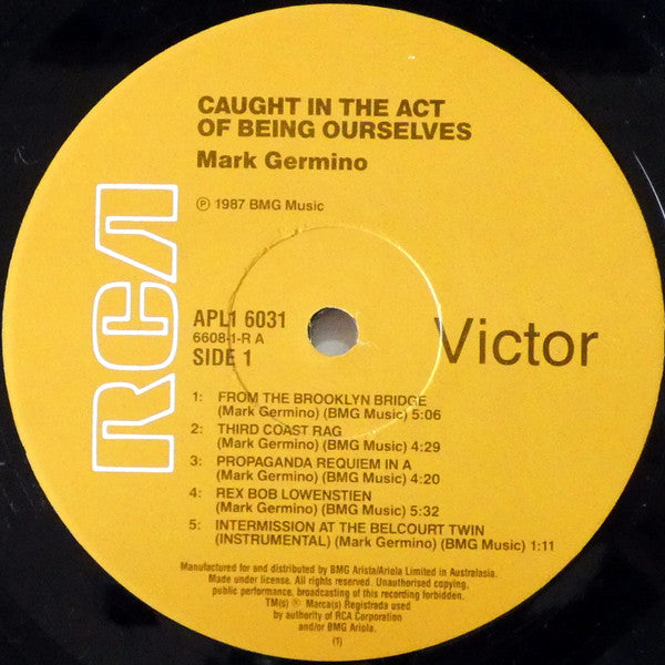 Mark Germino - Caught In The Act Of Being Ourselves Vinyl LP (Used)