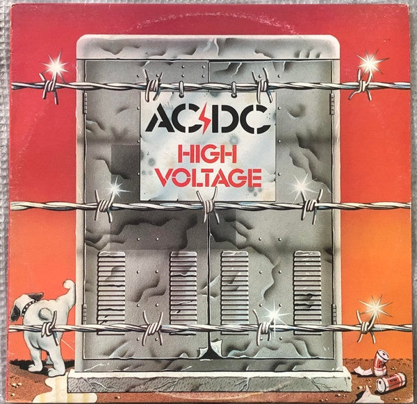 AC/DC - High Voltage 1975 Blue Label Silver Roo Vinyl LP (Used)