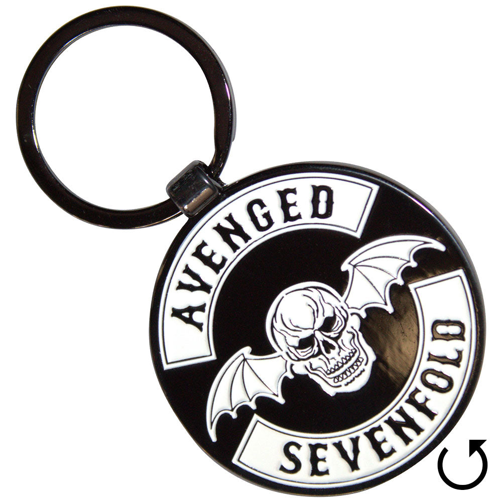 Avenged Sevenfold - Deathbat Crest Keychain