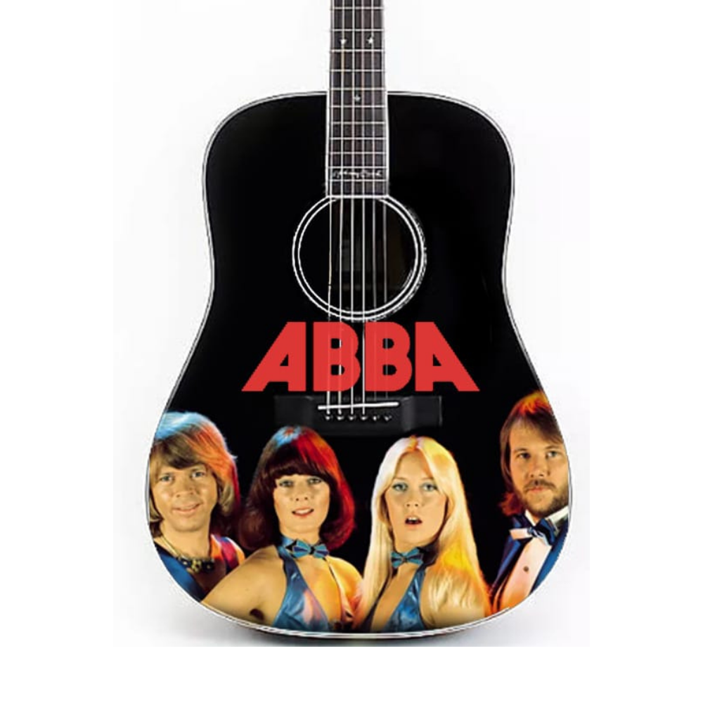 Abba - Acoustic Miniature Guitar