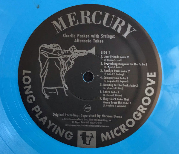 Charlie Parker With Strings - Charlie Parker With Strings (Alternate Takes) RSD2019 Indie Exclusive Blue Coloured Vinyl LP (Used)