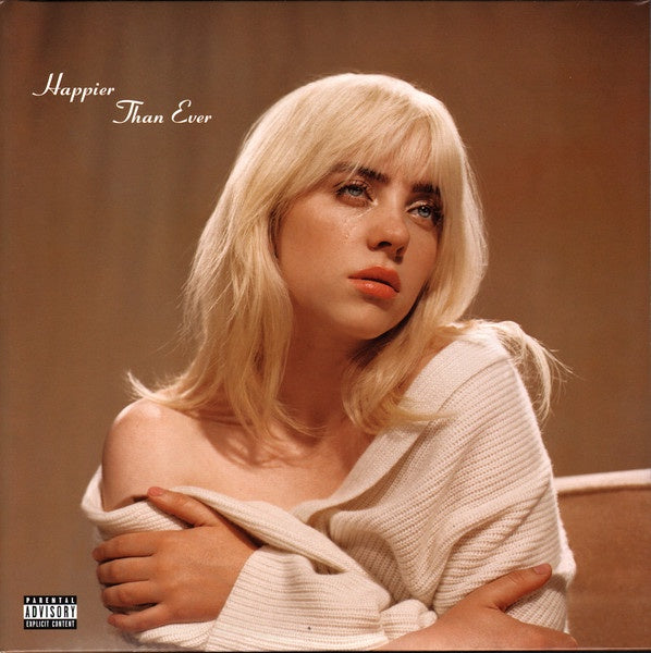 Billie Eilish - Happier Than Ever Limited Edition Pale Blue Coloured Vinyl 2LP (Used)