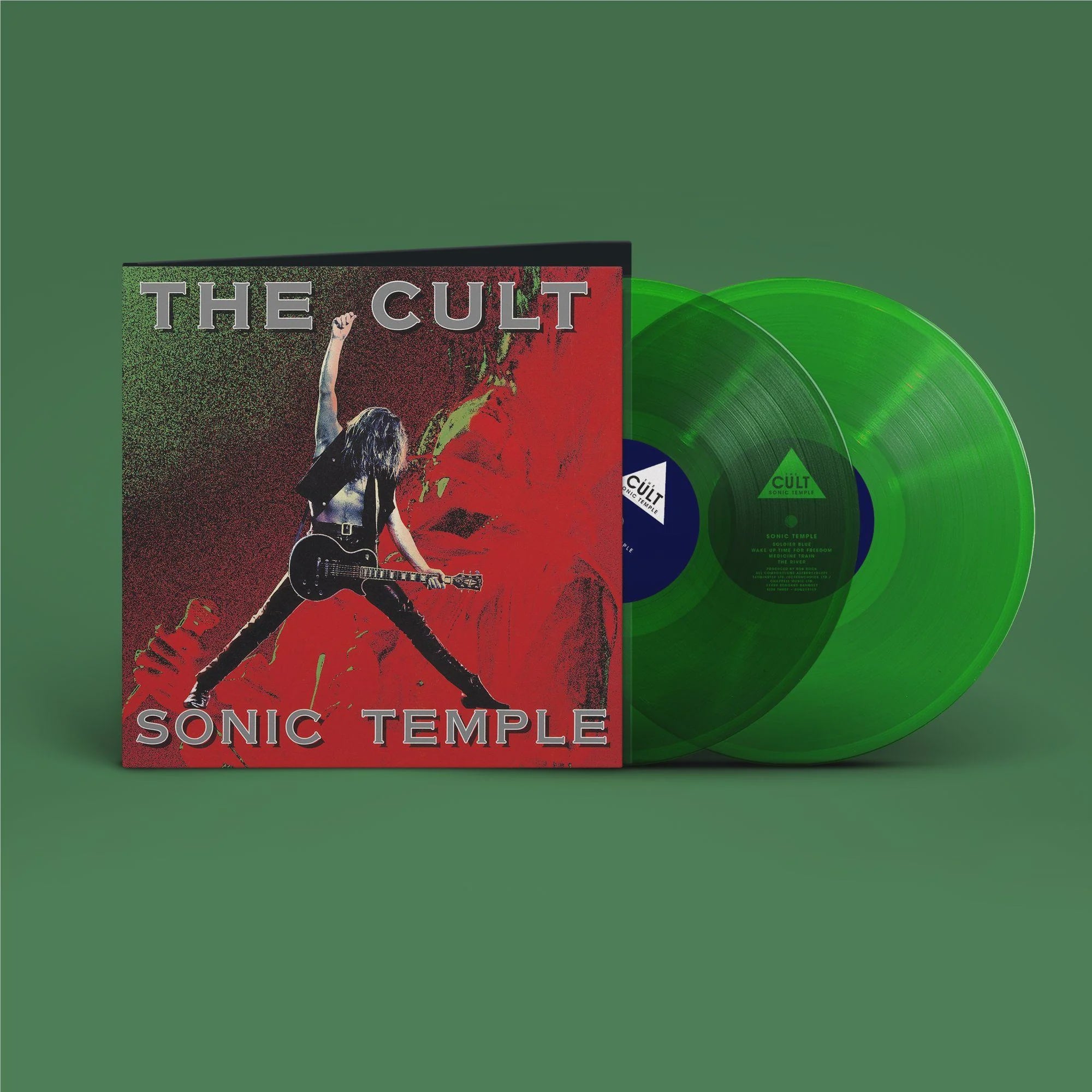 Cult - Sonic Template Transparent Green Coloured Vinyl 2LP