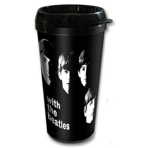 Beatles - Monochrome Travel Mug