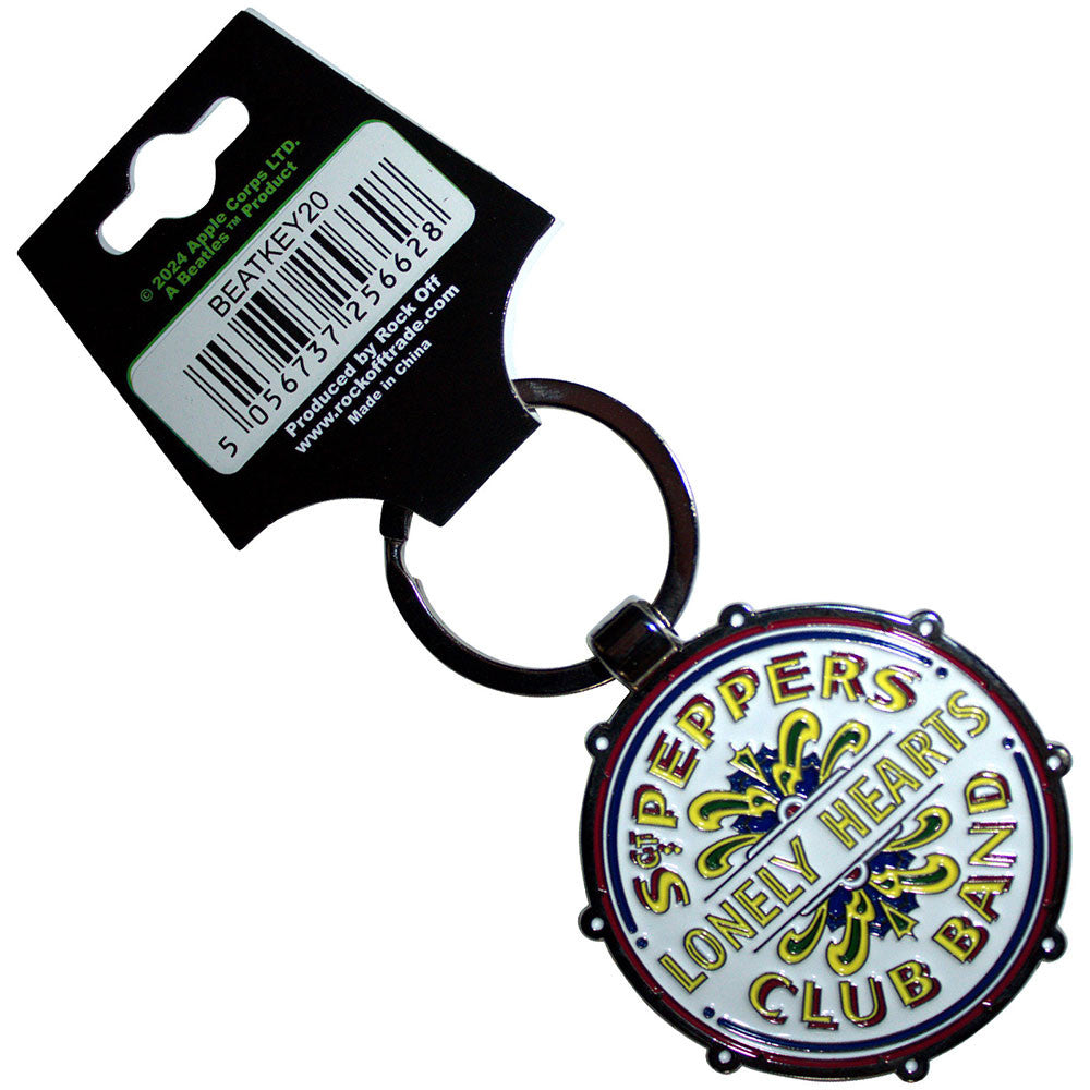 Beatles - Drop T Sgt Peppers Keychain