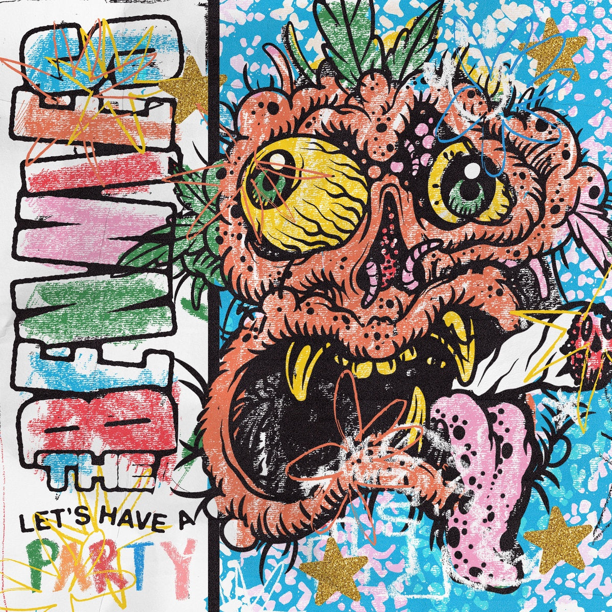 Bennies - Let's Have A Party RSD2024 Green Coloured 7" Vinyl Single