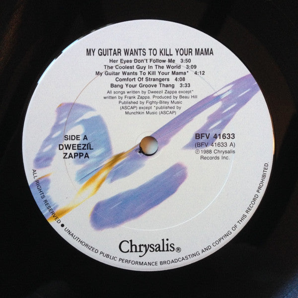 Dweezil Zappa - My Guitar Wants To Kill Your Mama... Vinyl LP (Used)