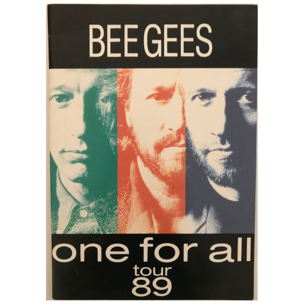 Bee Gees - One For All 1989 Original Concert Tour Program