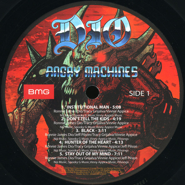 Dio - Angry Machines Limited Edition Remastered Vinyl LP