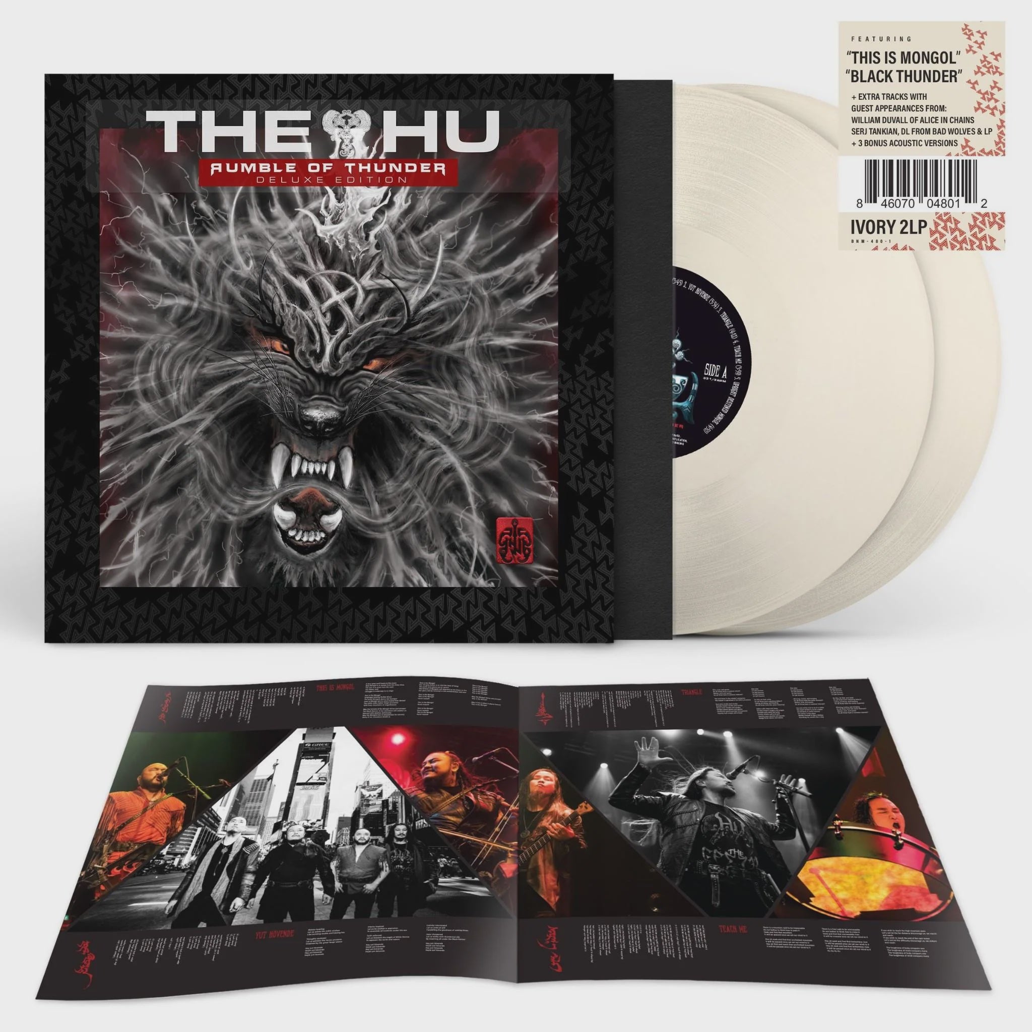 Hu - Rumble Of Thunder Deluxe Edition Ivory Vinyl 2LP