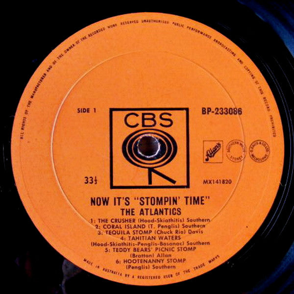Atlantics - Now It's Stompin' Time Vinyl LP (Used)