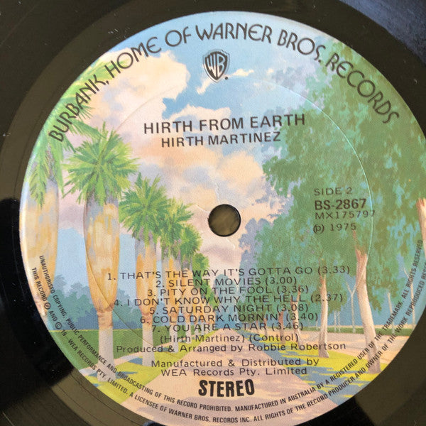 Hirth Martinez - Hirth From Earth Vinyl LP (Used)
