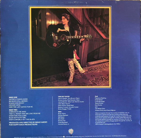 Emmylou Harris - Blue Kentucky Girl Vinyl LP (Used)