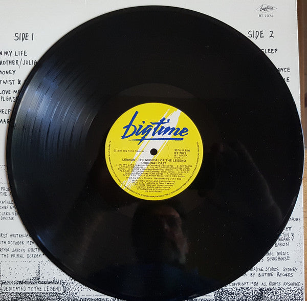 Soundtrack - Lennon (The Musical Of The Legend) Vinyl LP (Used)