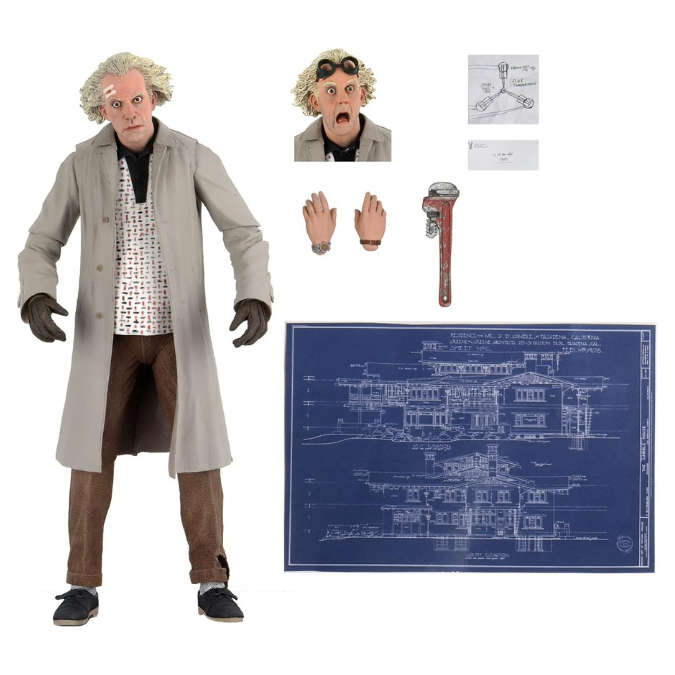 Back To the Future - Doc Emmet Brown Ultimate 7 Inch Figure
