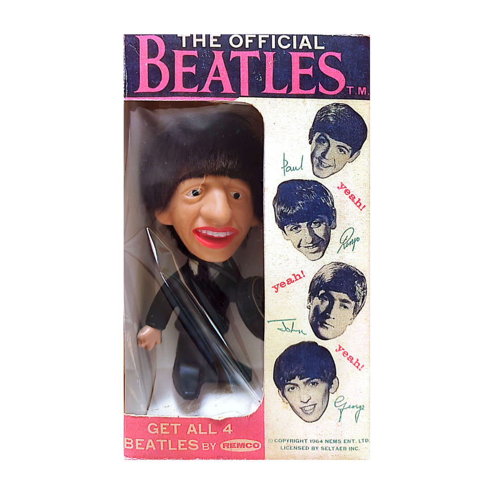 Beatles - Original 1964 Remco 5" Official Beatles Doll Complete Set w/Boxes (Used)