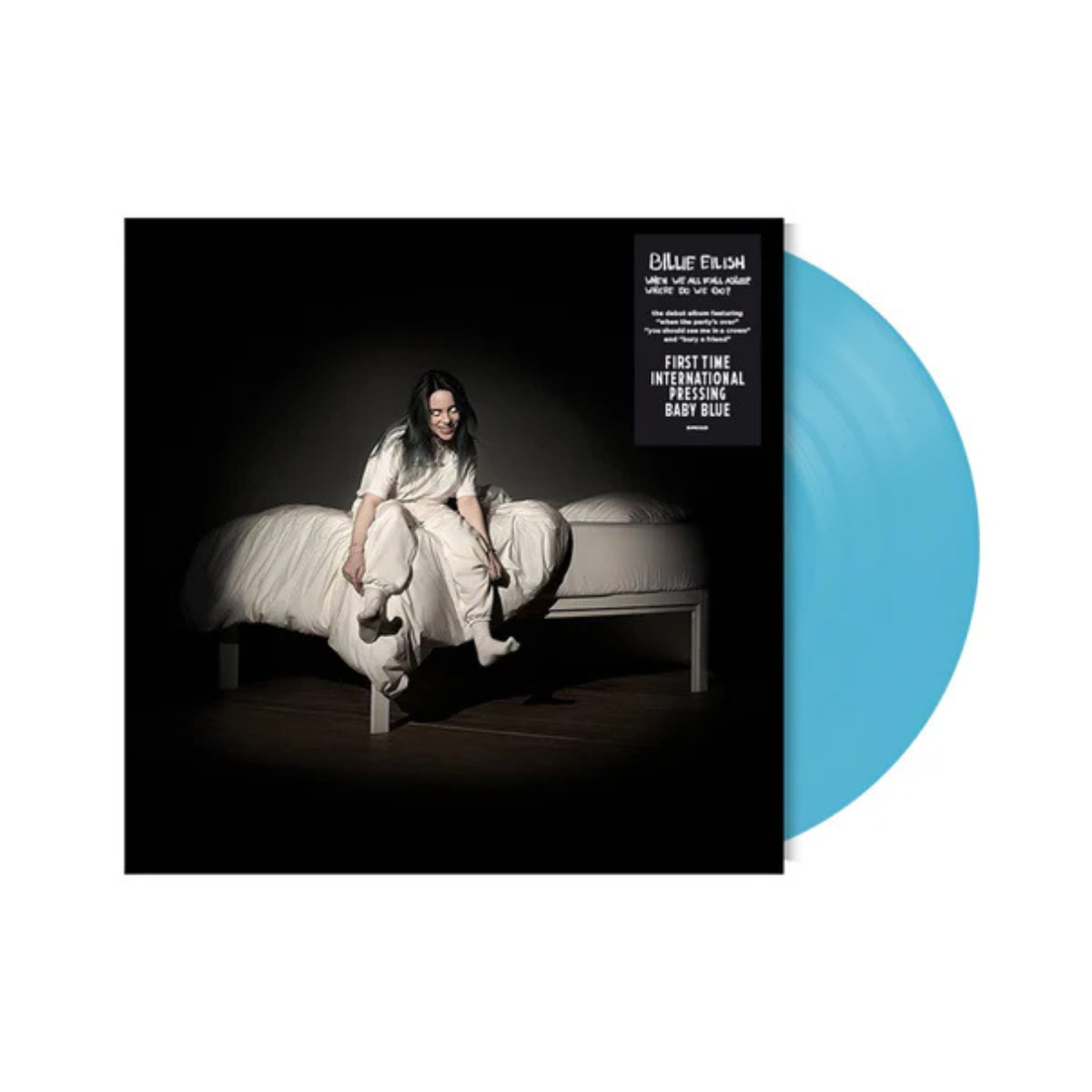Billie Eilish - When We Fall Asleep Where Do We Go? Opaque Baby Blue Coloured Vinyl LP