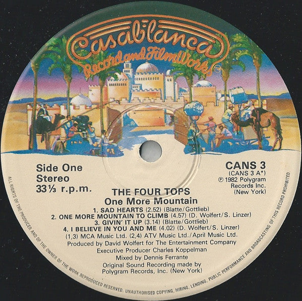Four Tops - One More Mountain Vinyl LP (Used)