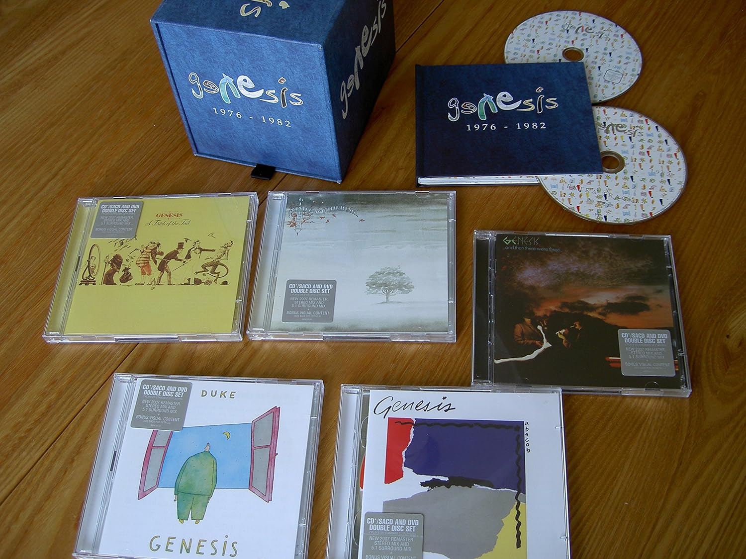 Genesis - 1976 - 1982 12 Disc CD Hybrid SACD DVD Box Set (Used)