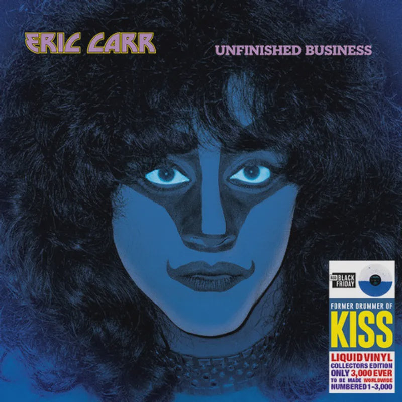 Eric Carr - Unfinished Business: The Liquid Vinyl Numbered Edition RSDBF2025 Vinyl LP